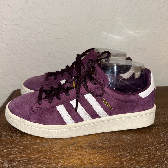 Adidas Campus Lace Up Sneaker Shoes - Picture 5 of 10